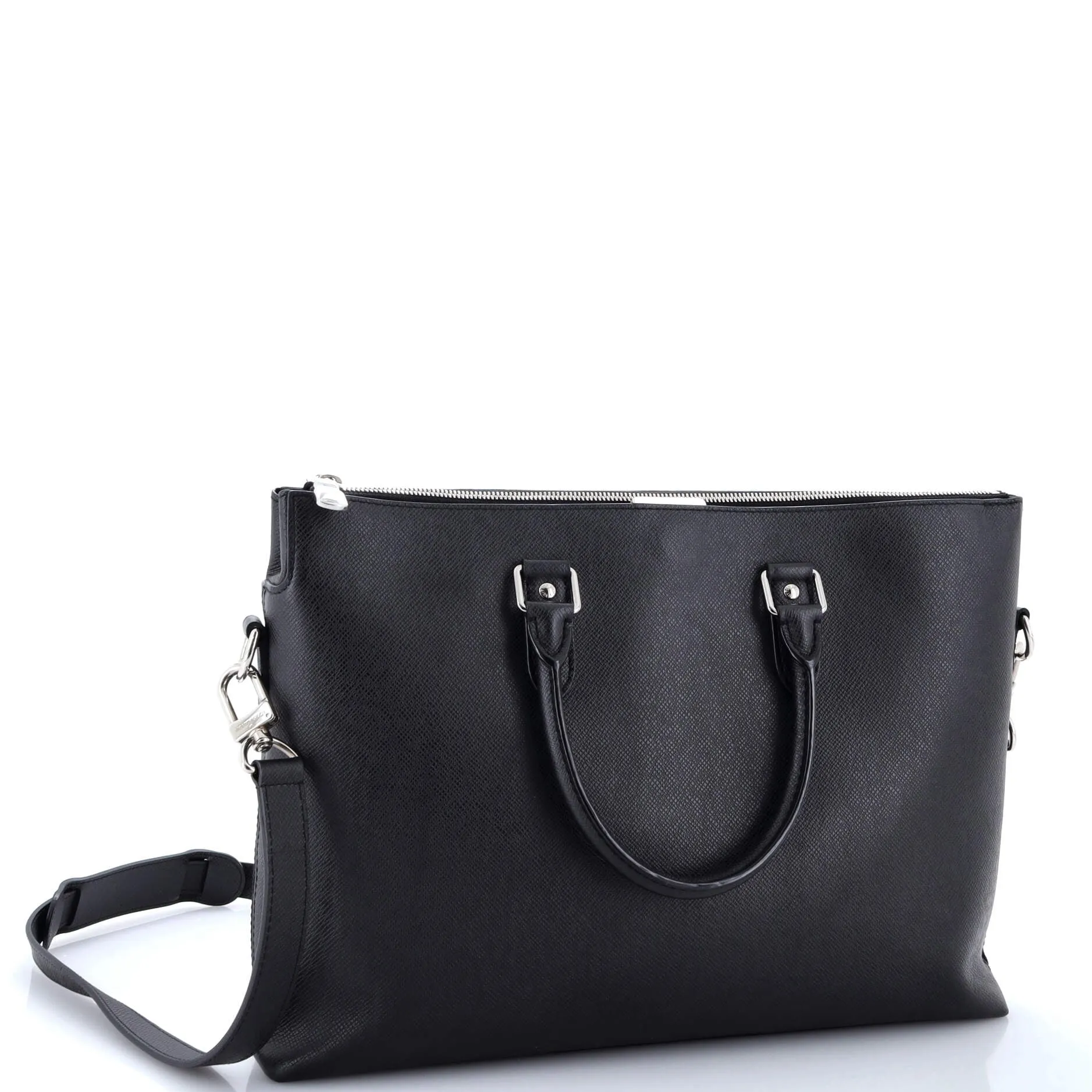 Anton Soft Briefcase Taiga Leather