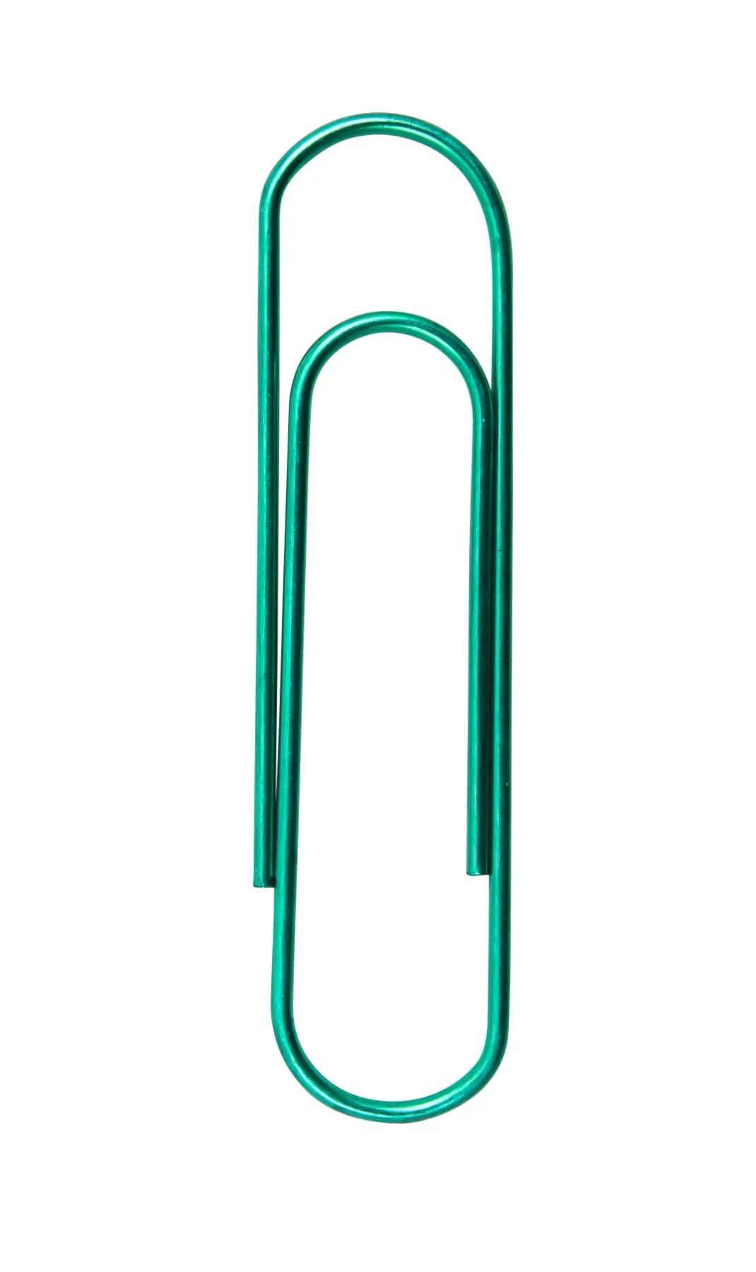 Baumgartens Metallic Vinyl Coated Paper Clips 4" ASSORTED Colors (26740)