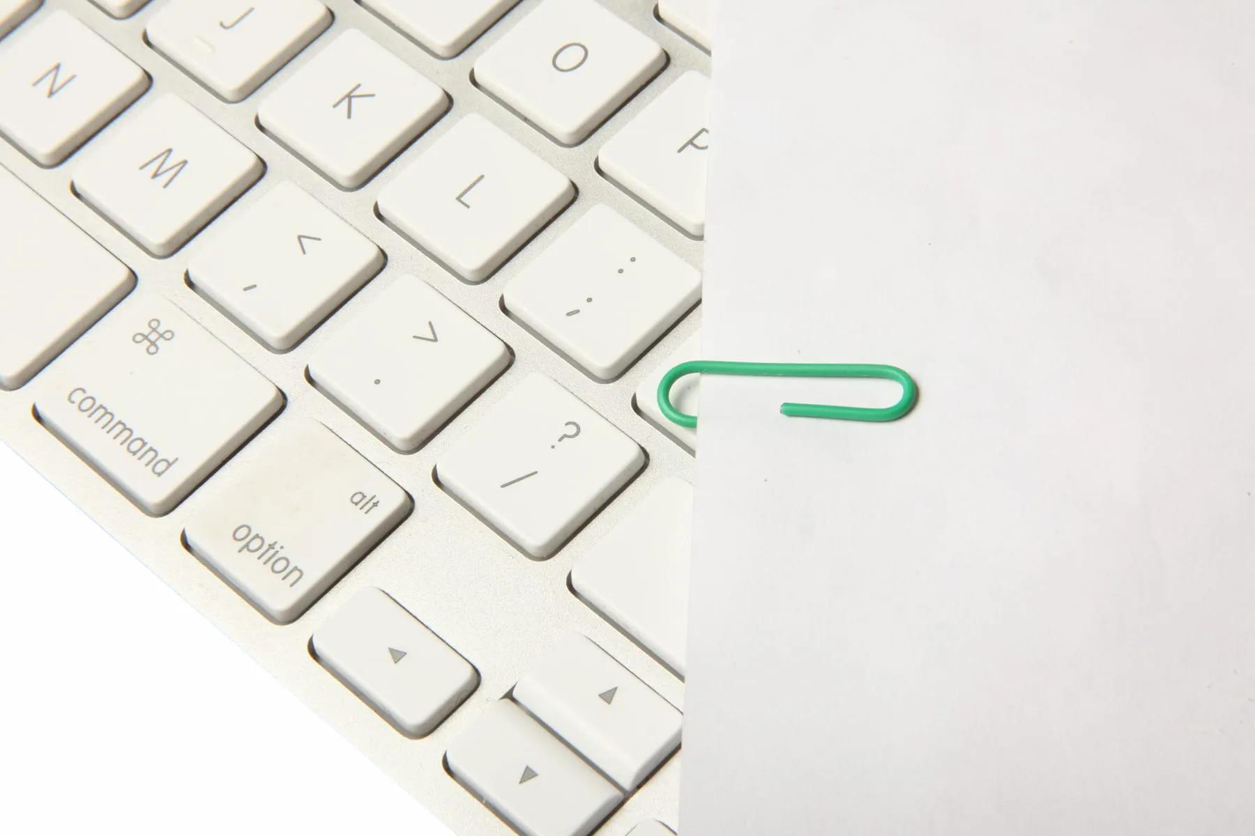 Baumgartens Vinyl Coated Paper Clips #1 Standard Size 100 Pack GREEN (ES-5060)