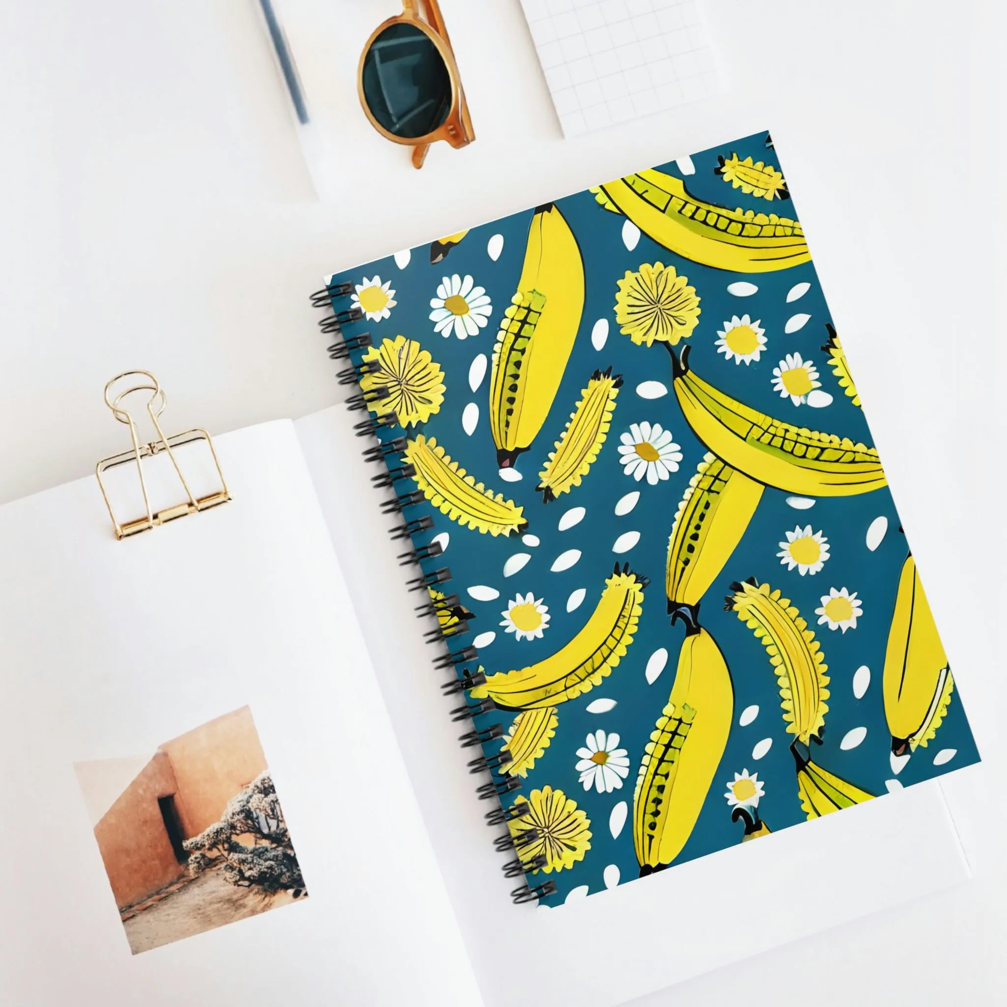 Bloomin' Bananas Spiral Notebook: A Whimsical Way to Take Notes
