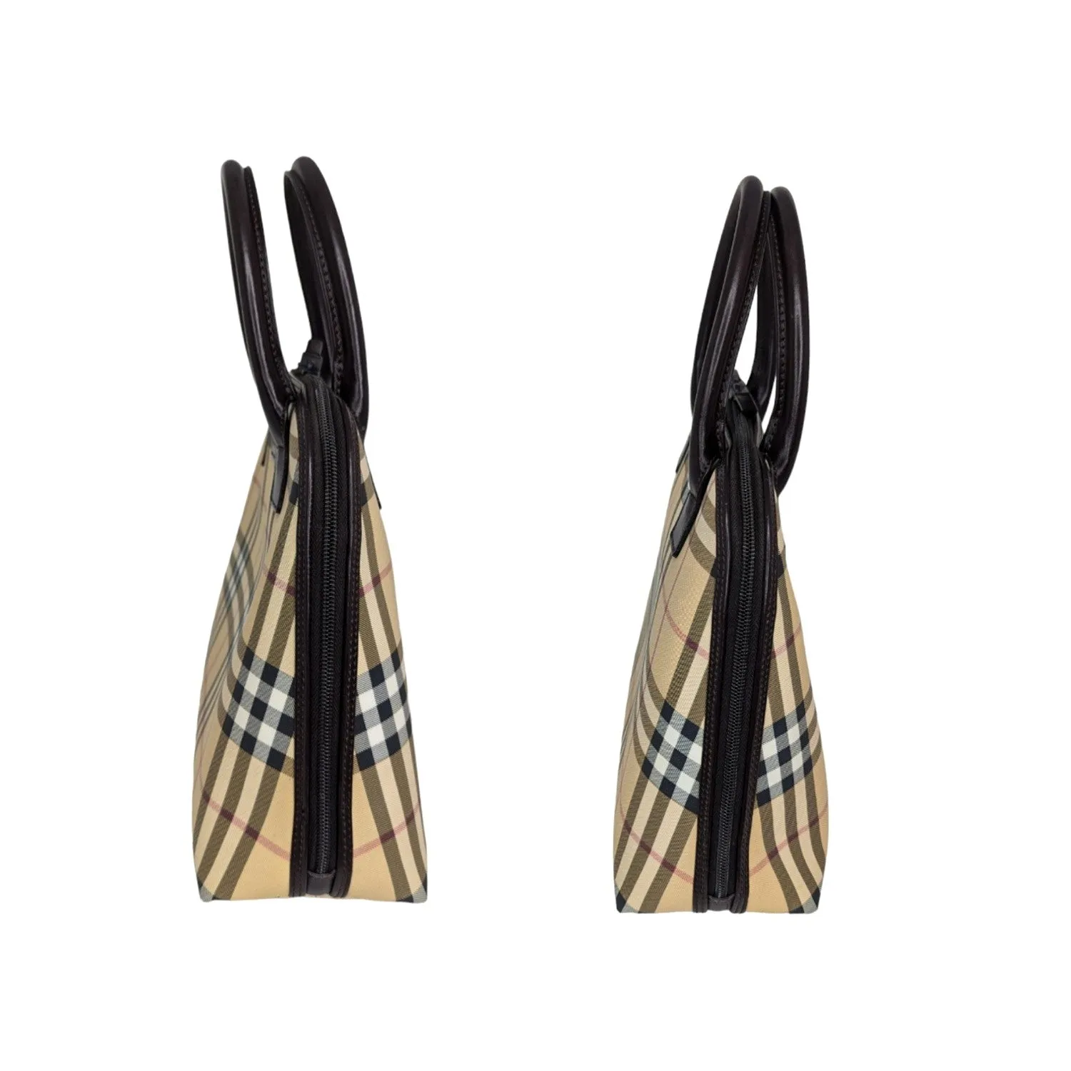 Burberry Vintage Check Dome Top Handle Satchel