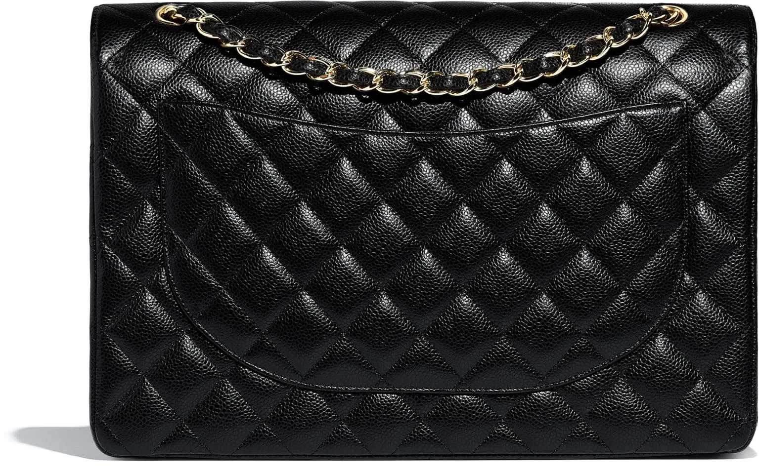 Chanel Large Classic Handbag Black