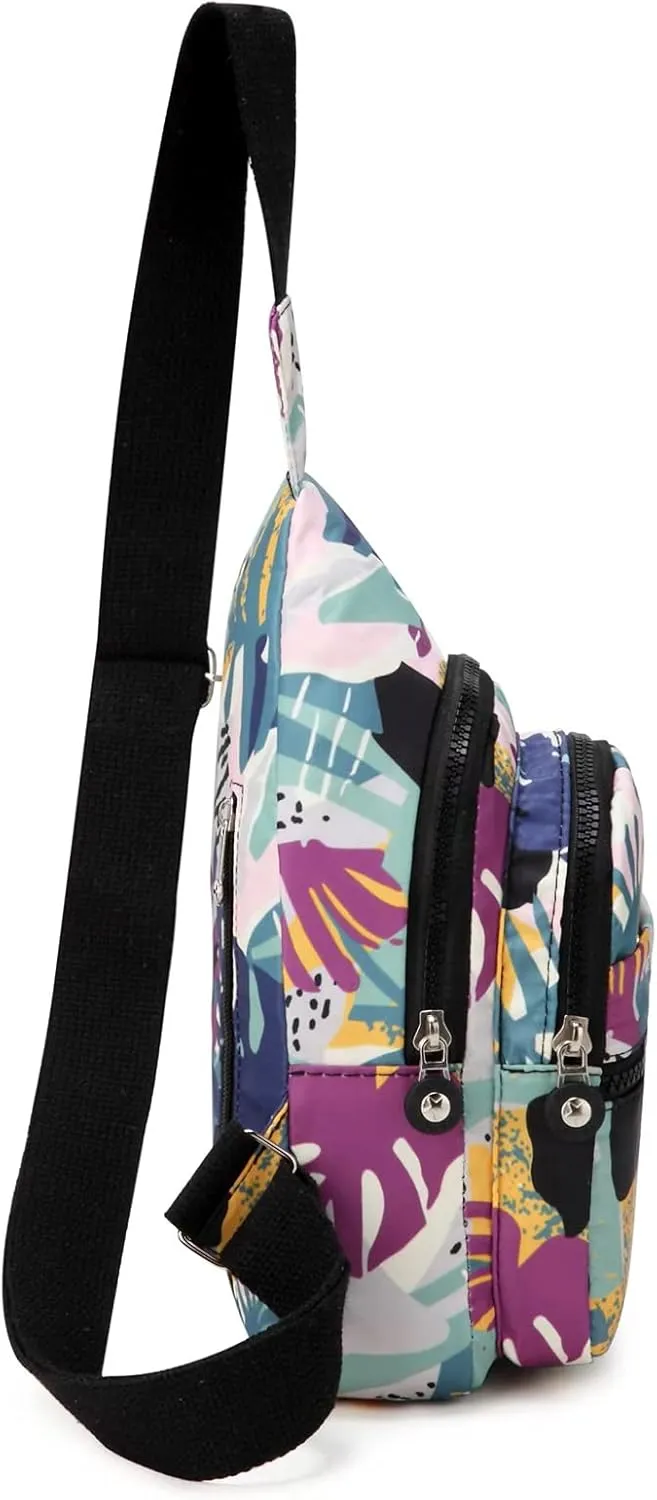 EVANCARY Small Sling Bag Crossbody Bags for Women Trendy, Sling Bakpack Casual Chest Bag for Travel Daypack Hiking