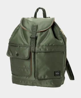 Porter-Yoshida & Co. Tanker Large Ruck Sack in Olive