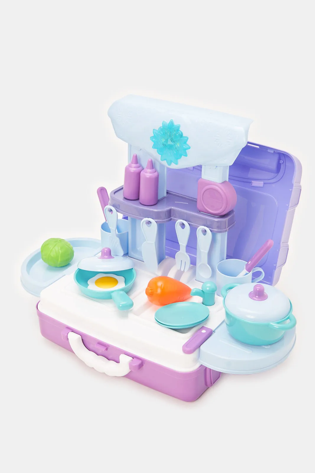 Purple Frozen Kitchen Play Suitcase (30 Piece)