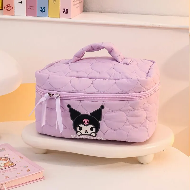 Sanrio Embroidered Cosmetic Bag