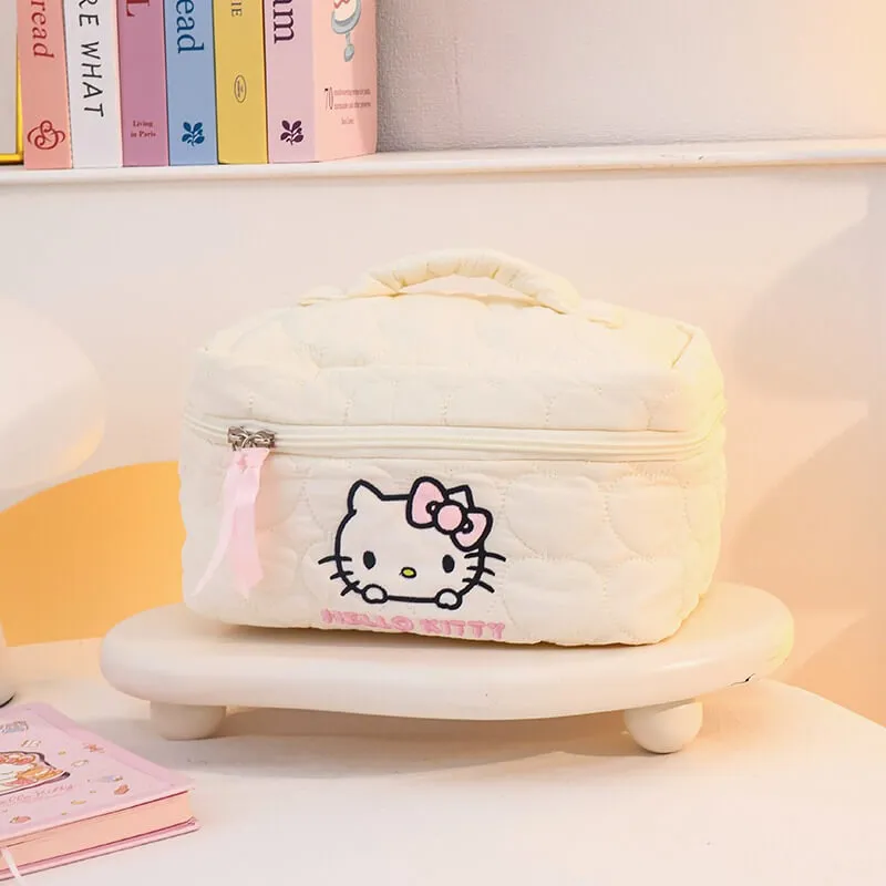 Sanrio Embroidered Cosmetic Bag