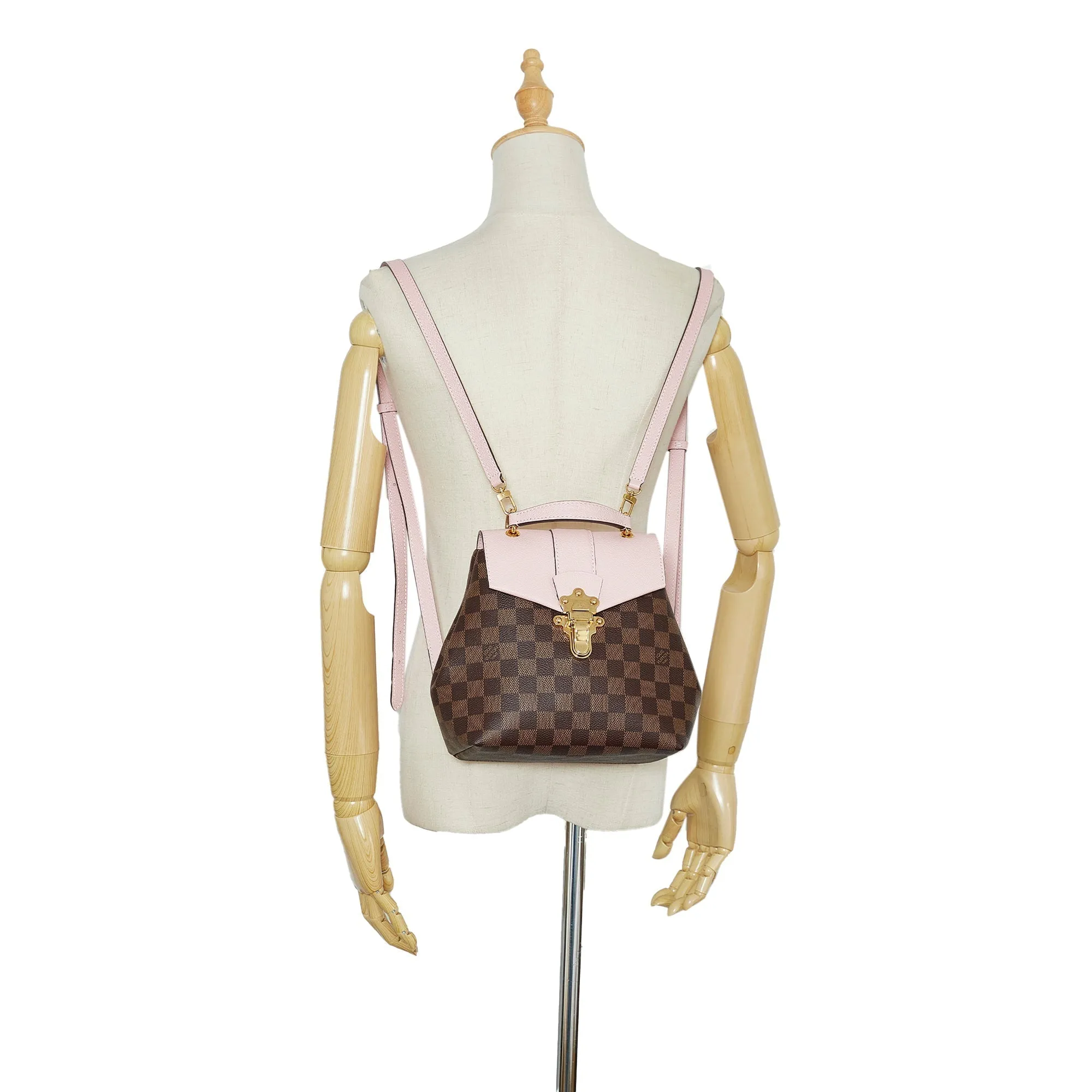 Trendy Inspired Louis Vuitton Clapton Damier Ebene Canvas