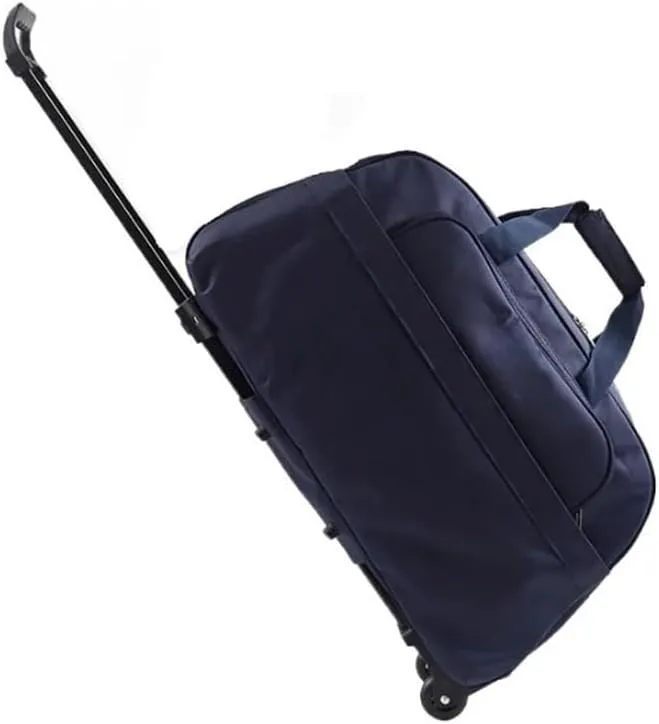 WFTRZOB Large Capacity Men Trolley Bag Portable Travel Suitcase Women Rolling Luggage With Wheels Carry-On Bags Luggage Sets(Blue)